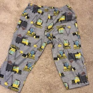 Boys construction sleep pants